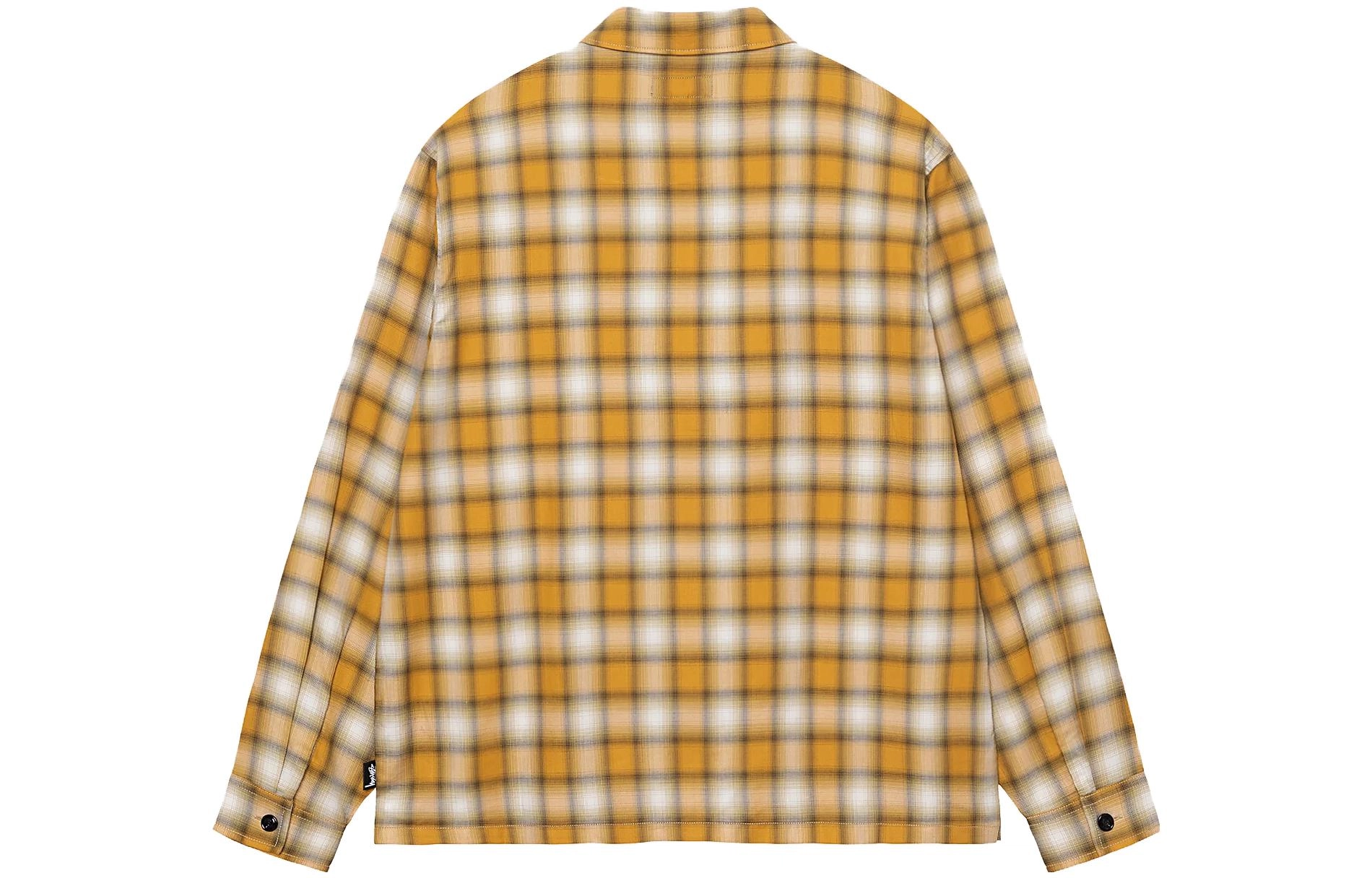 Stussy SS23 EDDIE PLAID ZIP SHIRT