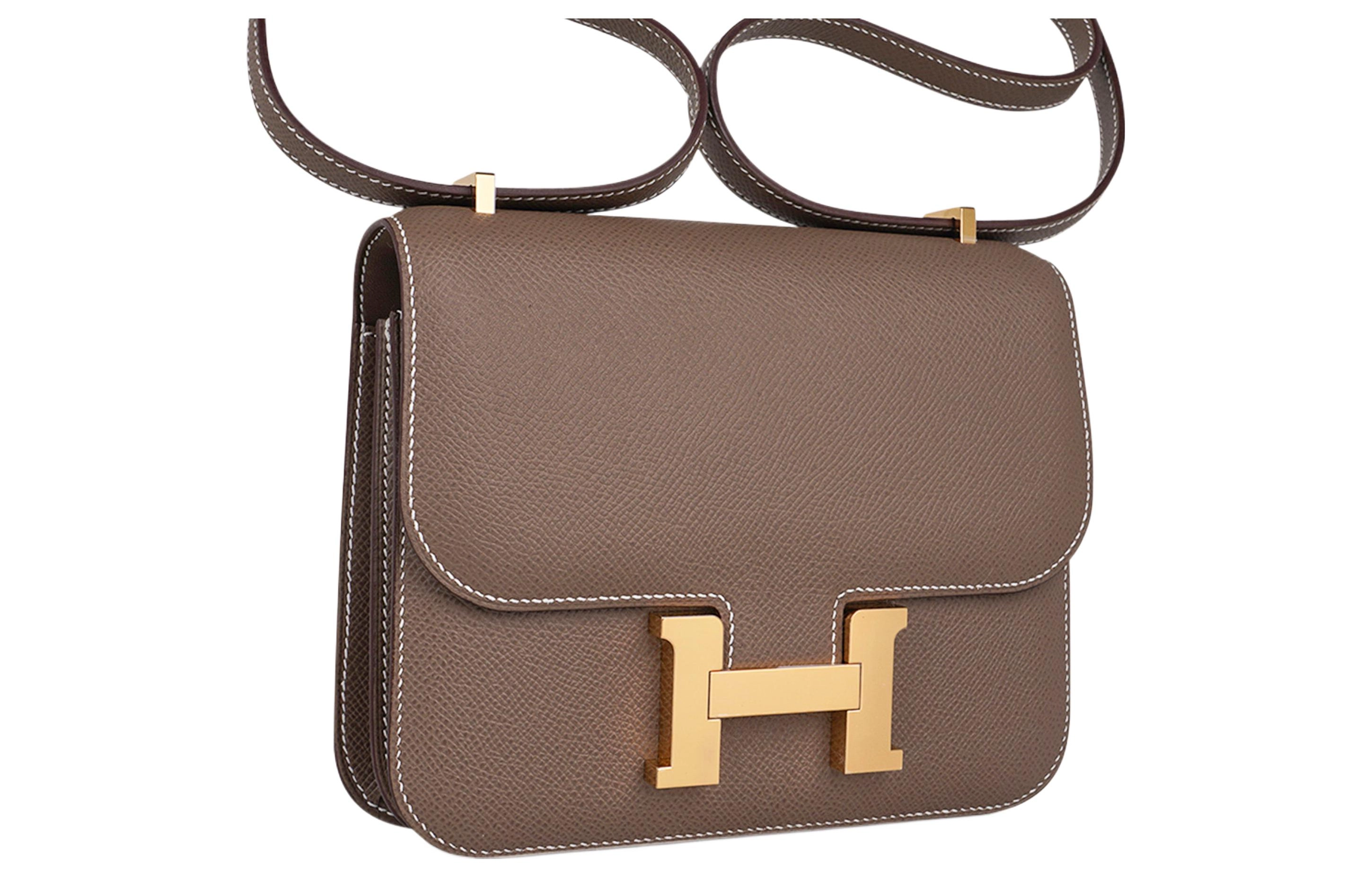 HERMES Constance 19 Epsom 18 Etoupe