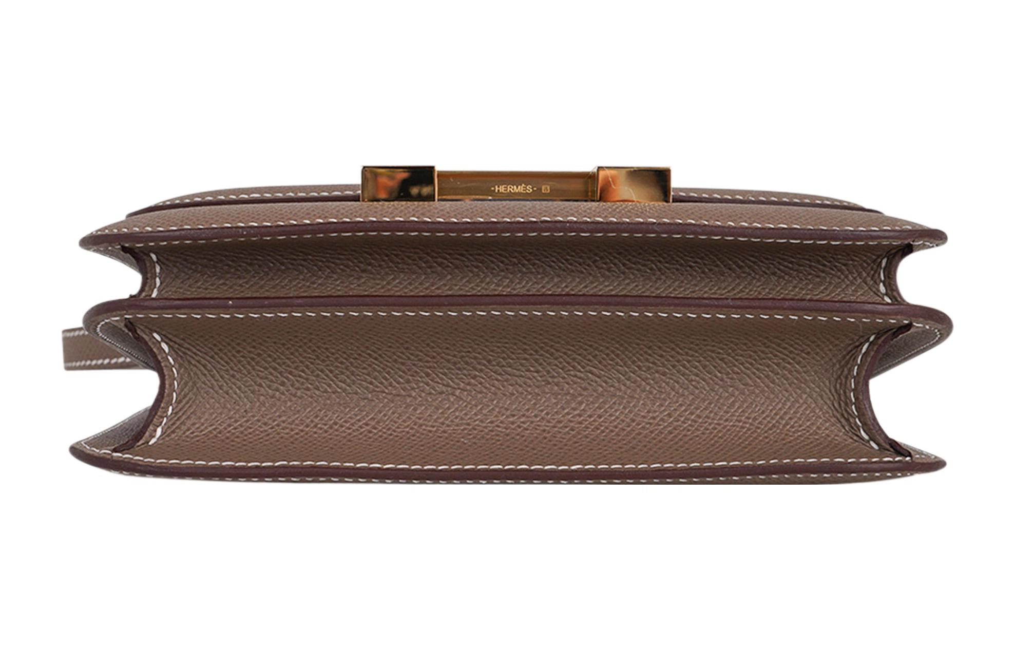 HERMES Constance 19 Epsom 18 Etoupe
