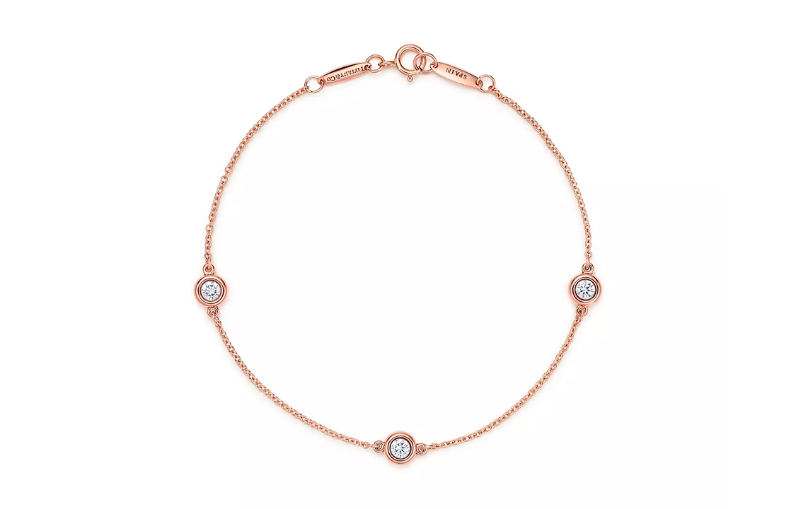 TIFFANY CO. Elsa Peretti Diamonds by the Yard 18K