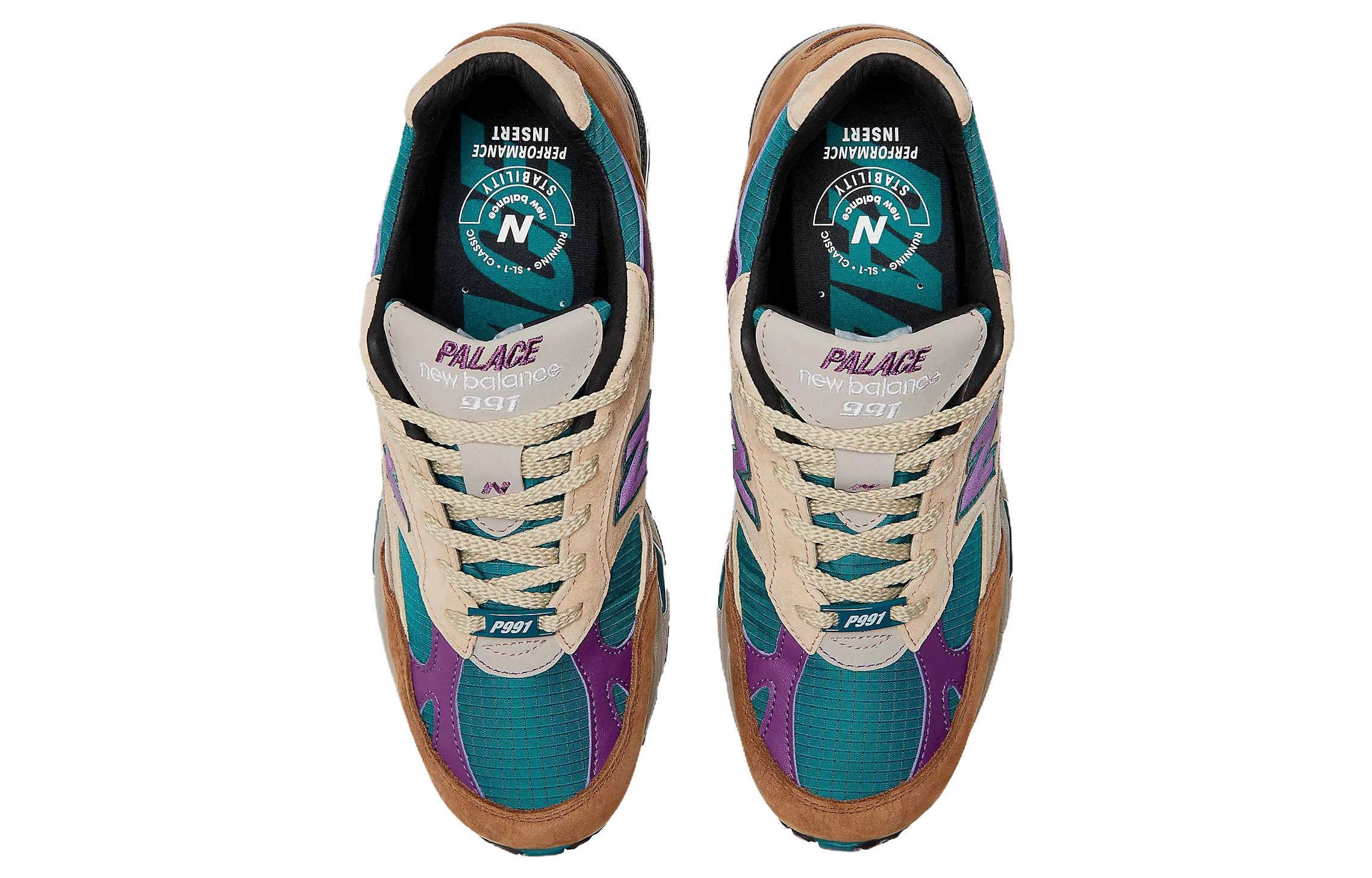 PALACE x New Balance NB 991 Made In UK