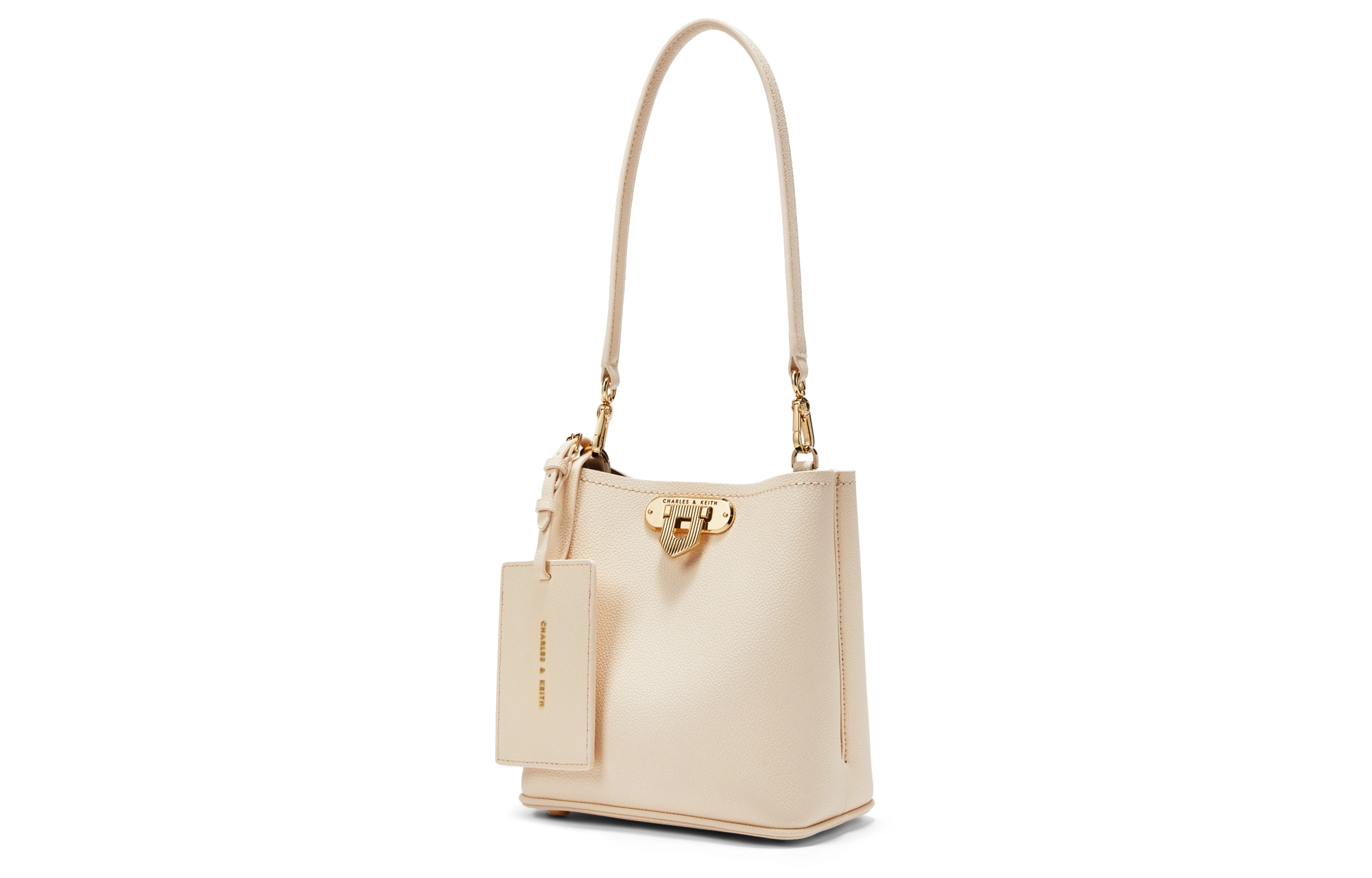 CHARLESKEITH pu BeigeBlackMultiCream