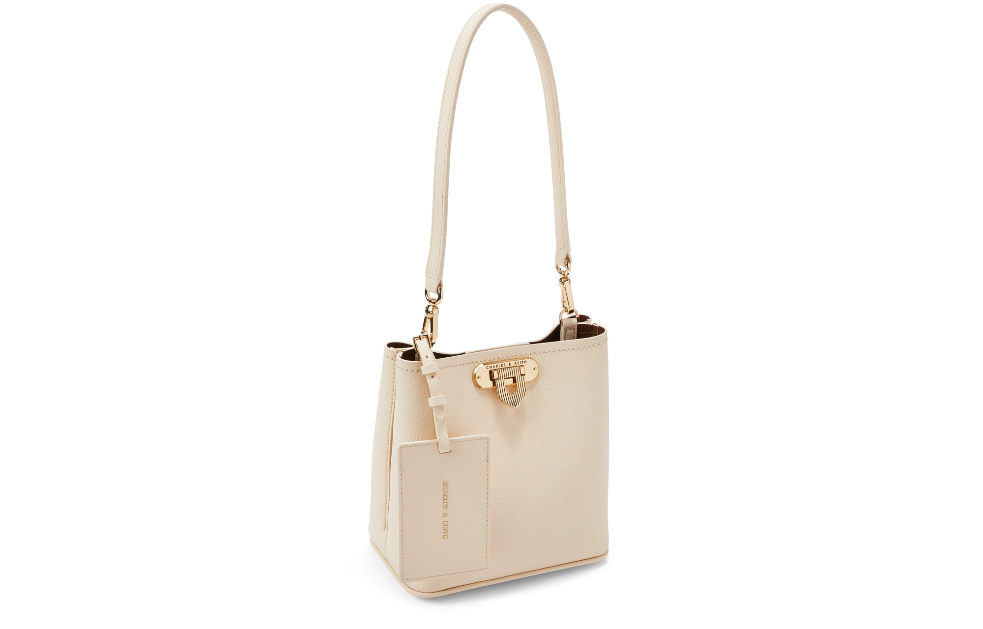 CHARLESKEITH pu BeigeBlackMultiCream