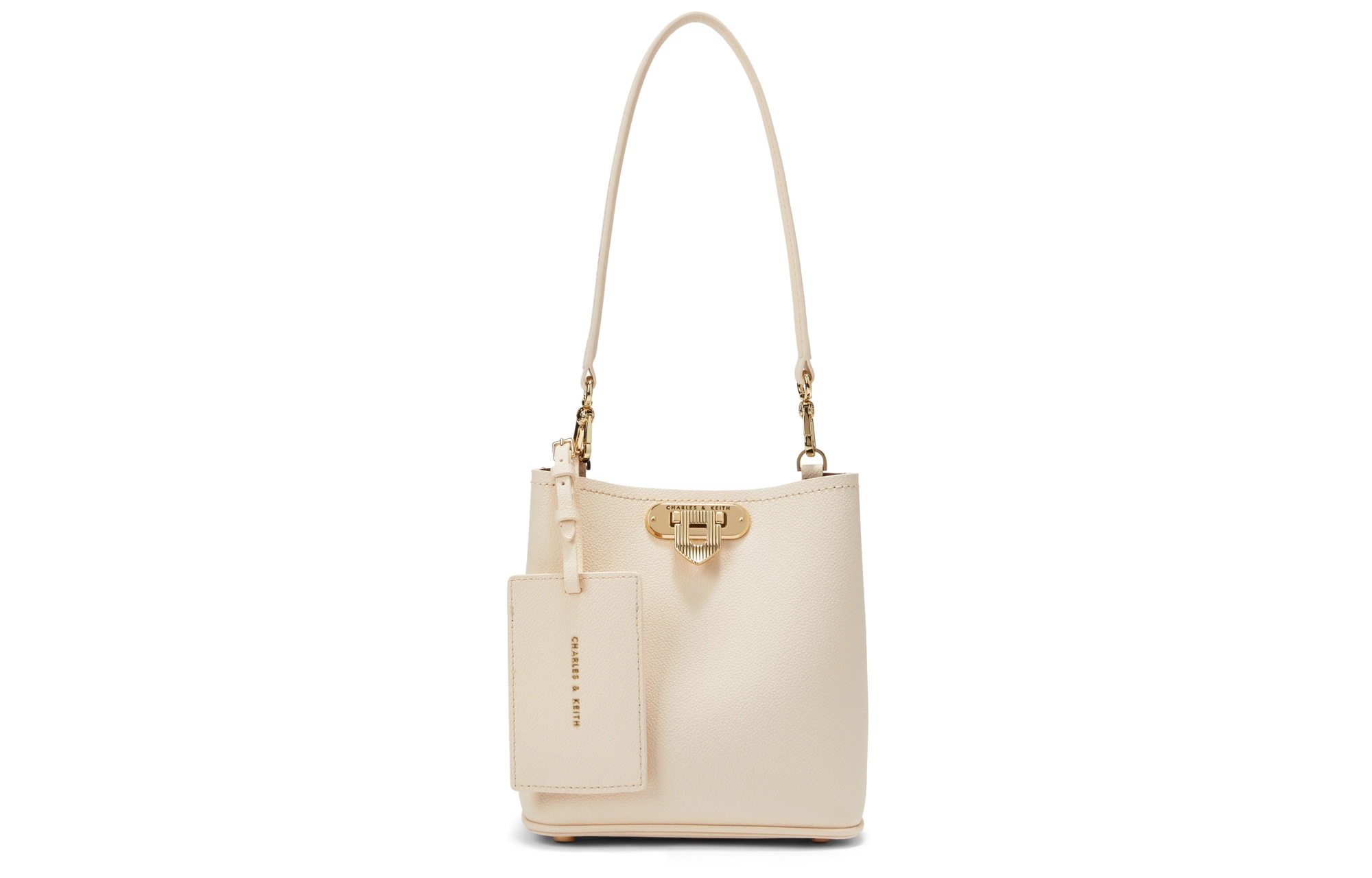 CHARLESKEITH pu BeigeBlackMultiCream