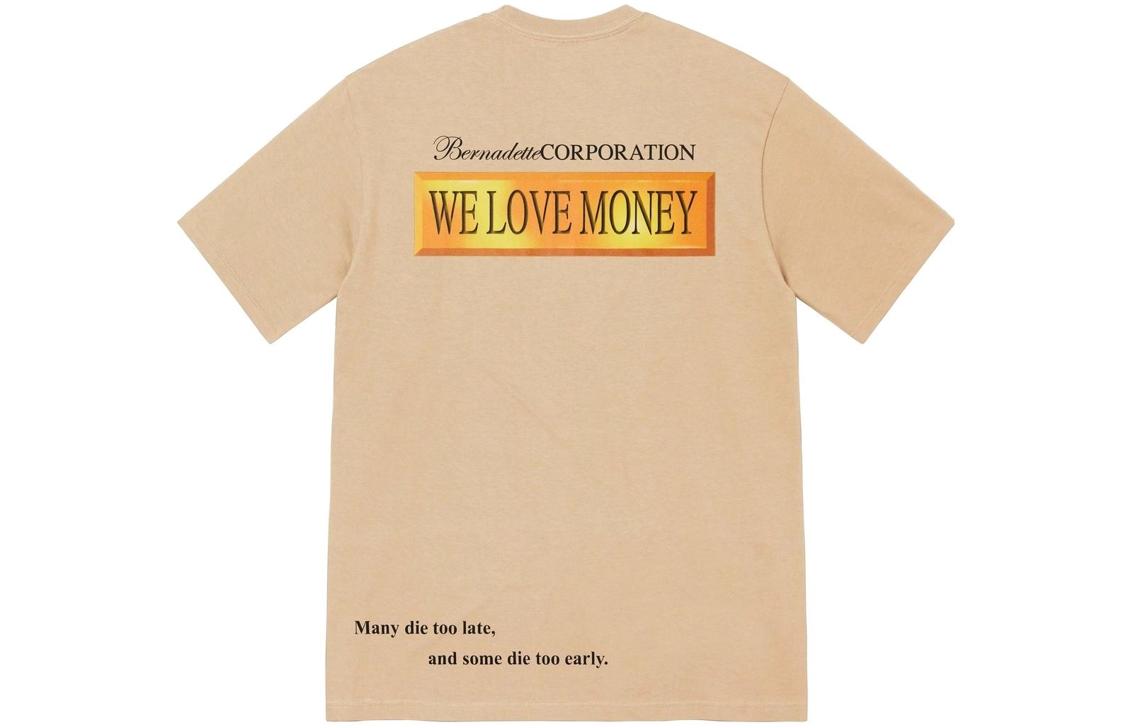 Supreme x BERNADETTE CORPORATION SS23 WEEK13 MONEY TEE LogoT