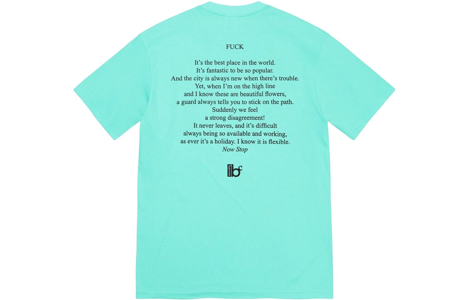 Supreme x BERNADETTE CORPORATION SS23 WEEK13 TEE LogoT