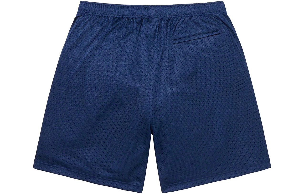 Supreme SS23 Week14 SMALL BOX BAGGY MESH SHORT logo