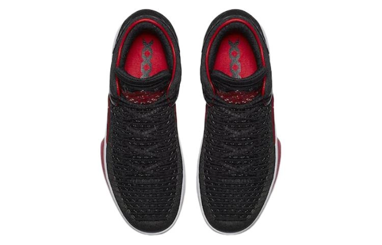 Jordan Air Jordan 32 Low Banned Bred Black University Red