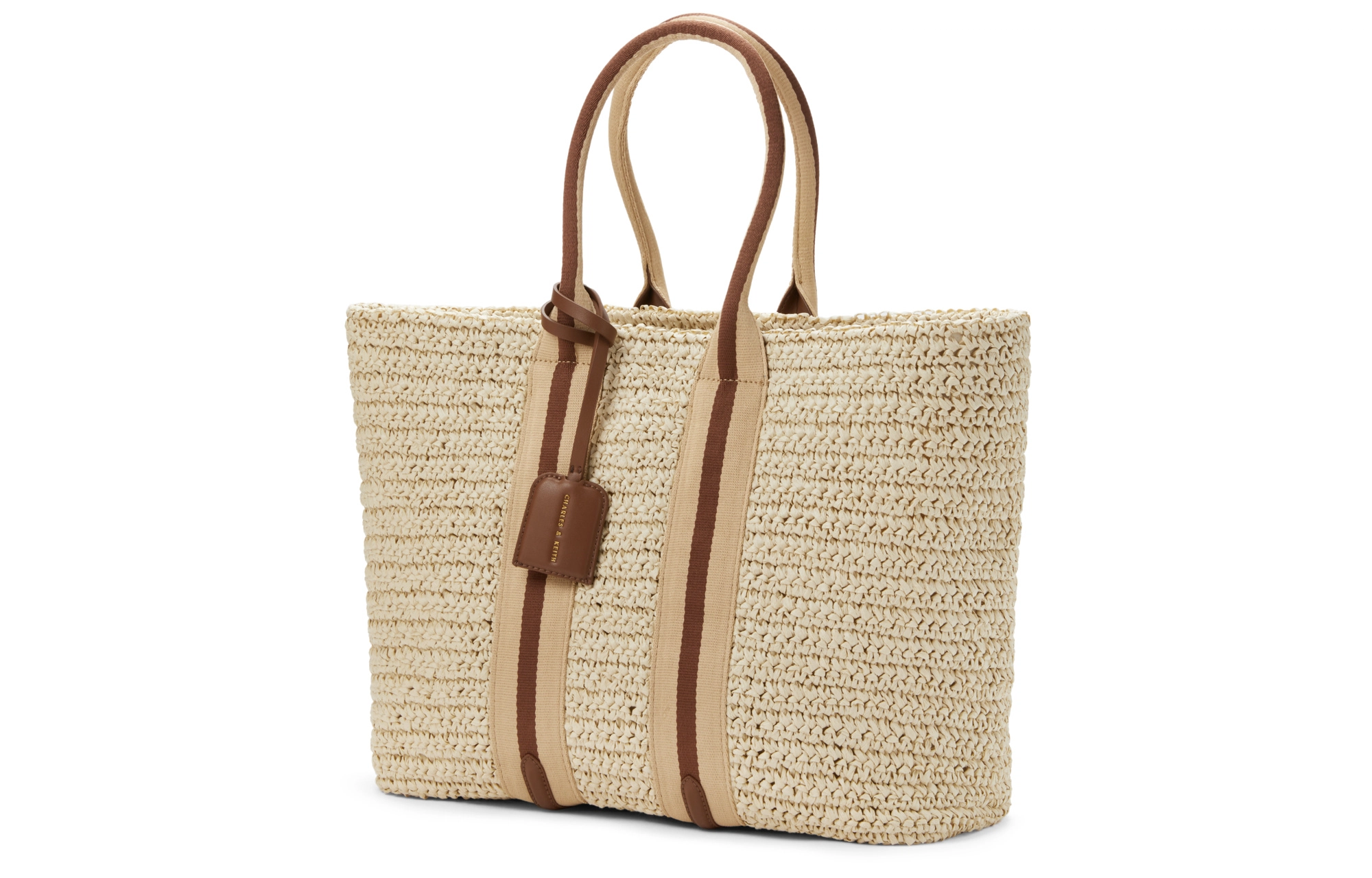 CHARLESKEITH Tote ChocolateWhite