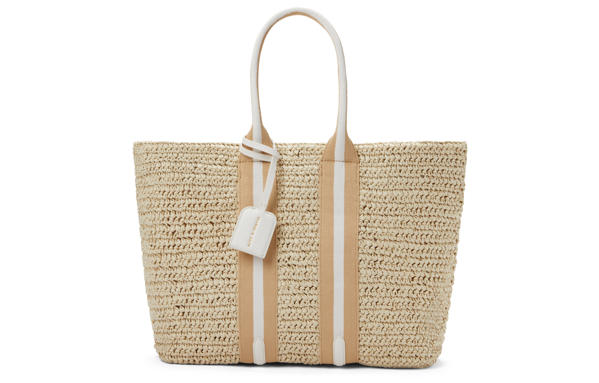 CHARLESKEITH Tote ChocolateWhite