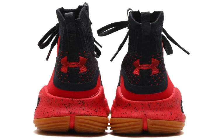 Under Armour Curry 4 4 Red Black Gum