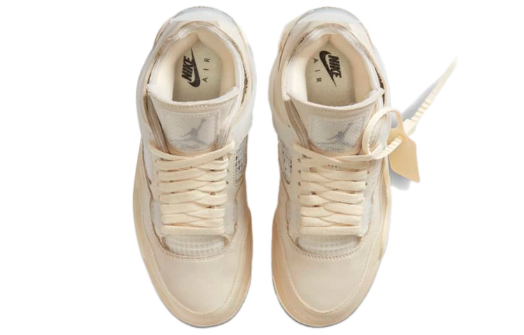 OFF-WHITE x Jordan Air Jordan 4 "Sail"