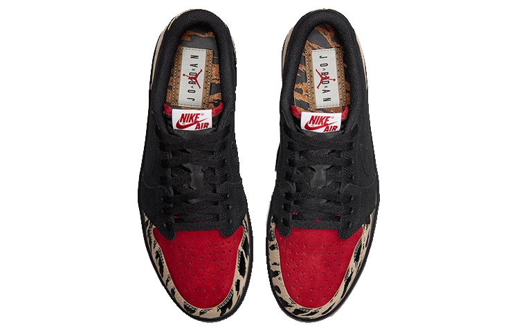 solefly x Jordan Air Jordan 1 retro low og sp "black and sport red"