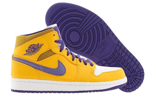 Jordan Air Jordan 1 Mid Lakers