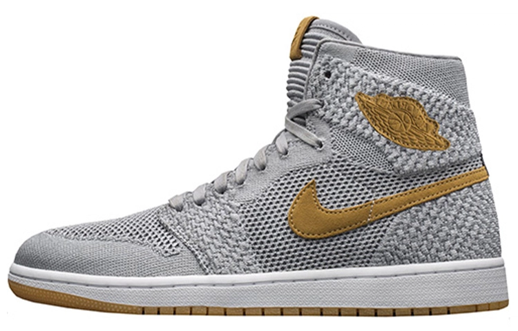 Jordan Air Jordan 1 Retro High Flyknit Wolf Grey