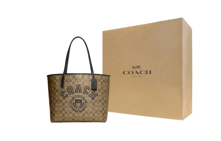 COACH City 33 Logo Tote