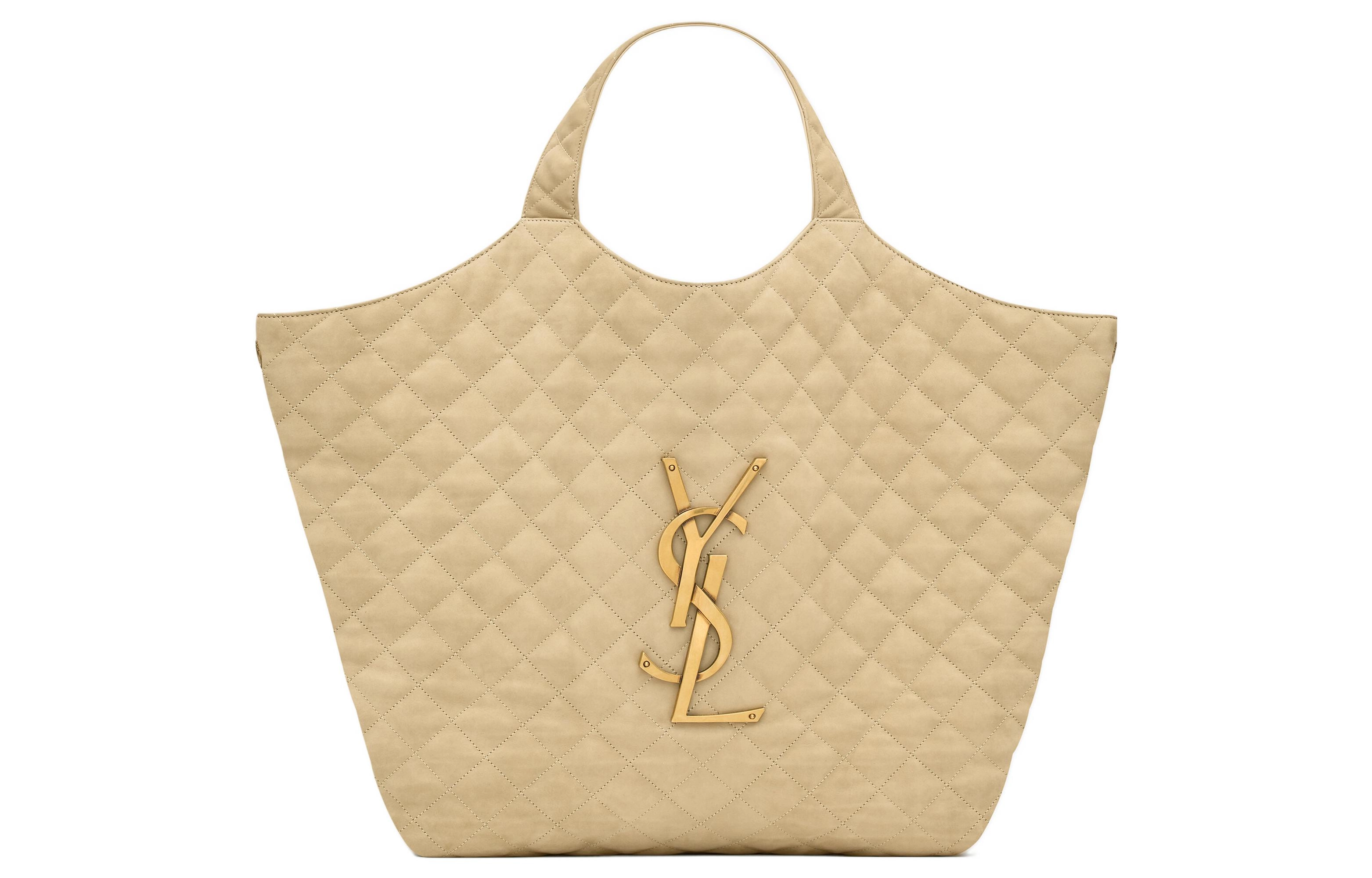 SAINT LAURENT YSL Icare Maxi Logo Tote