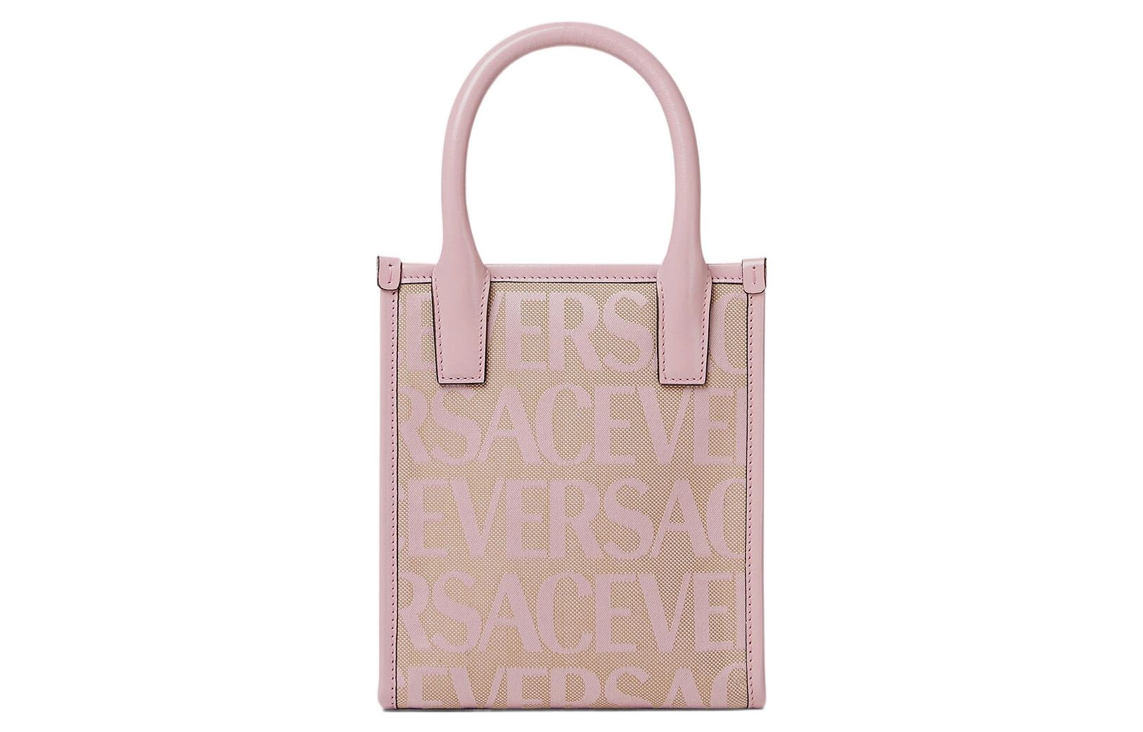 VERSACE Allover Logo Tote