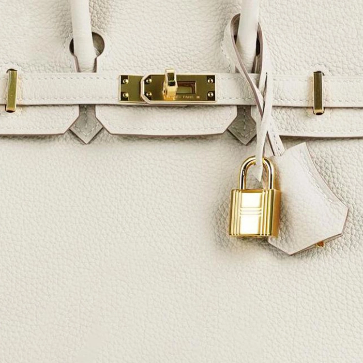 HERMES Birkin 25 Togo 10 Craie