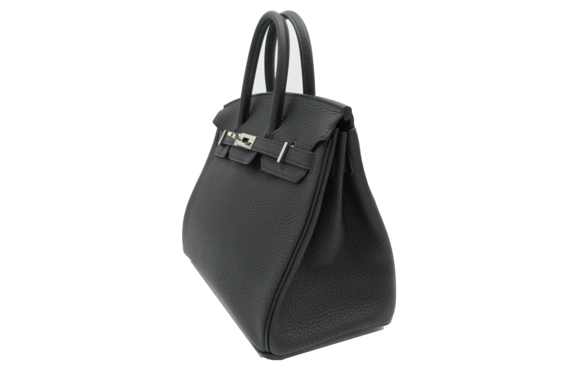 HERMES Birkin 25 Togo Noir