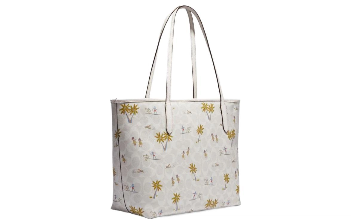 COACH City Tote 33 Logo Tote