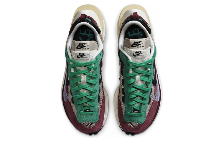 Sacai x Nike VaporWaffle string villain red
