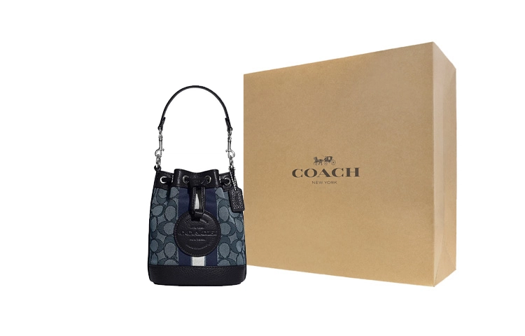 COACH Dempsey 14 Logo chambray