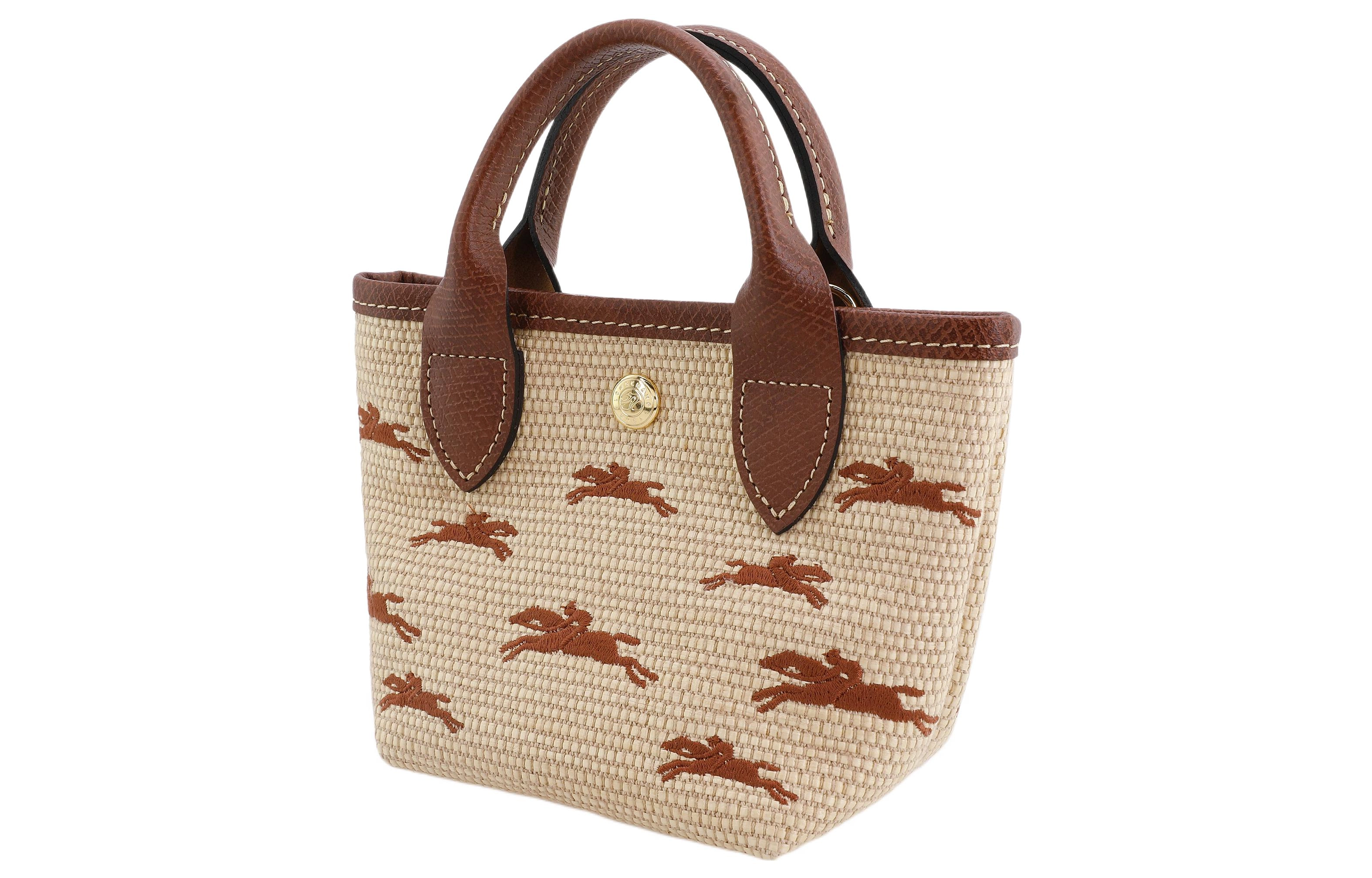 LONGCHAMP Le Panier Pliage Logo