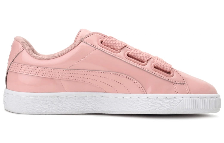 PUMA Basket Heart Patent Pink