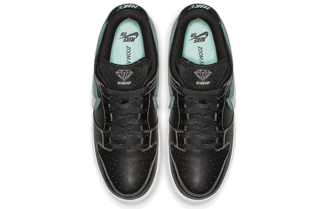 Diamond Supply Co. x Nike Dunk SB black "Black"