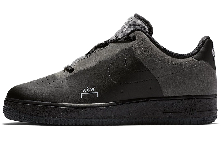 A-COLD-WALL* x Nike Air Force 1 Black acw
