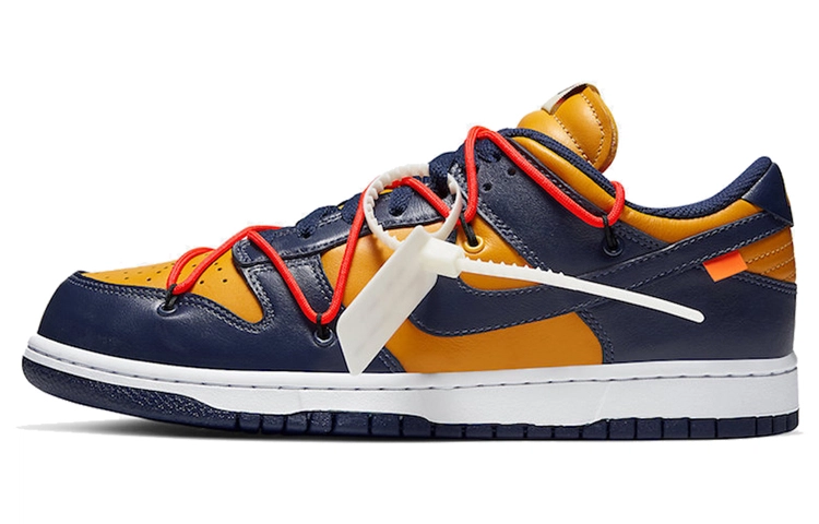 Off-White x Nike Dunk Low LTHR OW