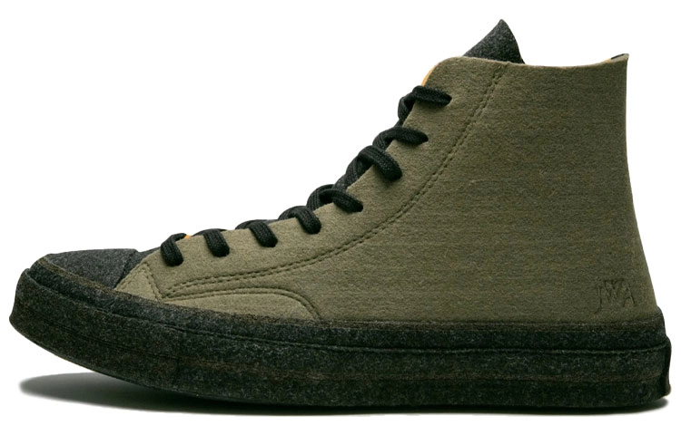 J.W.Anderson x Converse 1970s Hi "Stone Grey Flame Orange"