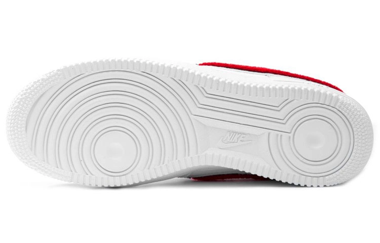 Nike Air Force 1 3D Chenille Swoosh White Red Blue