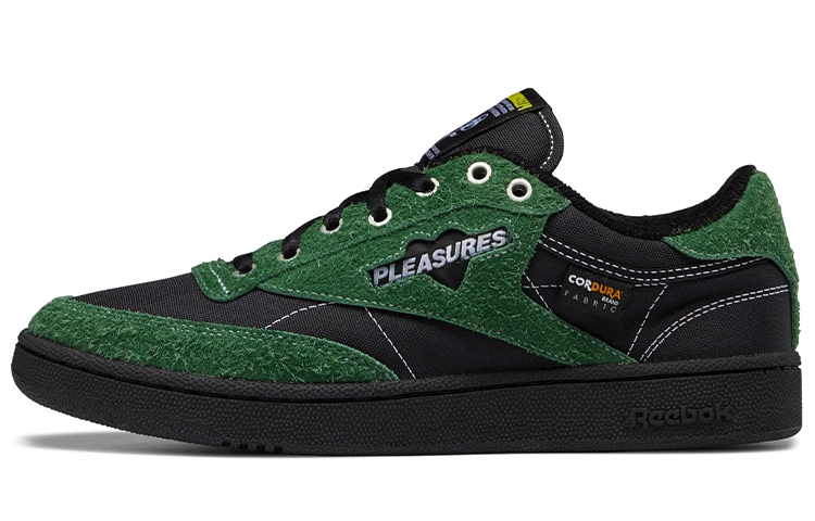 PLEASURES x Reebok Club C 85