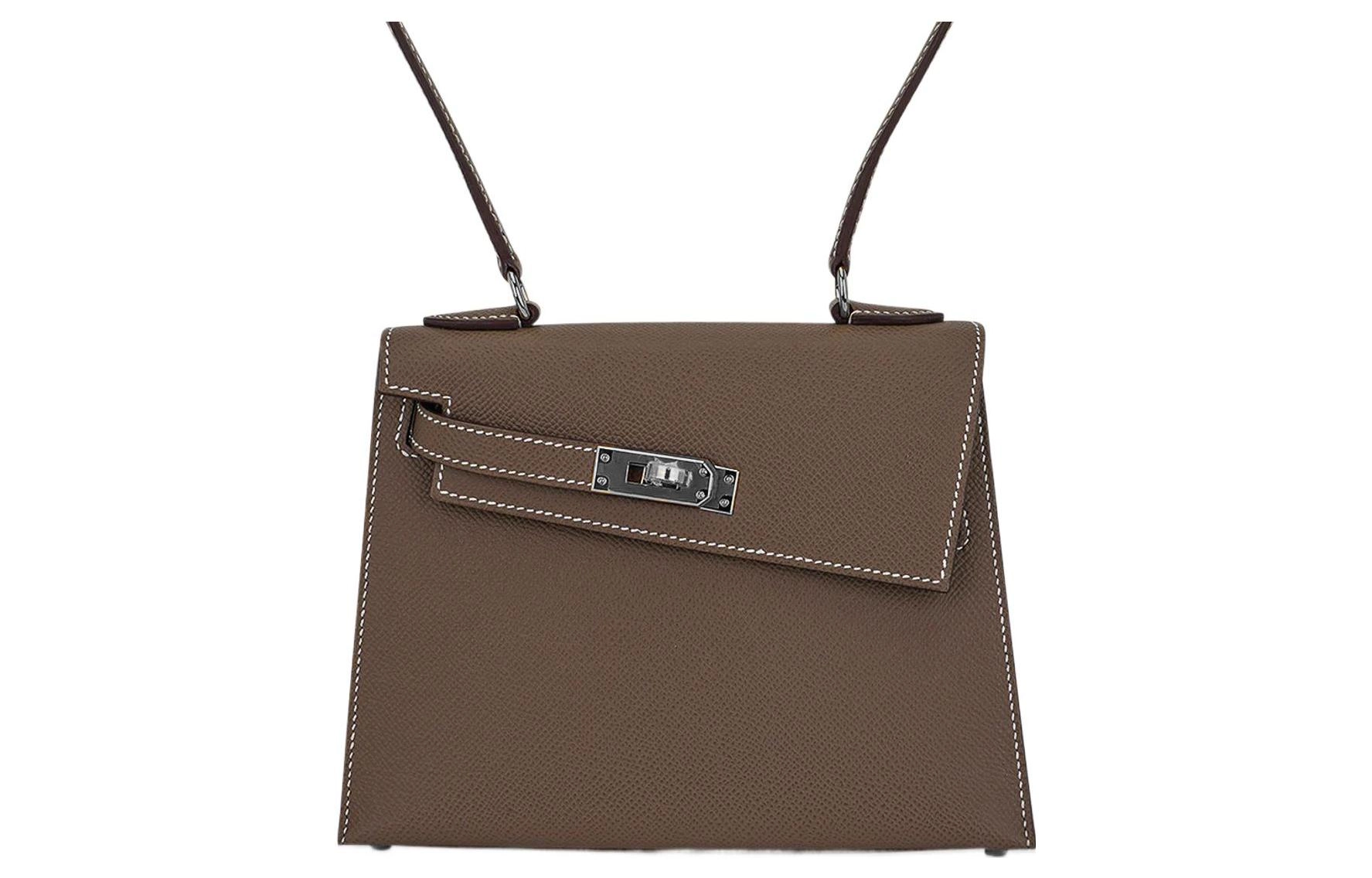 HERMES Kelly 20 disorder Epsom 18 Etoupe
