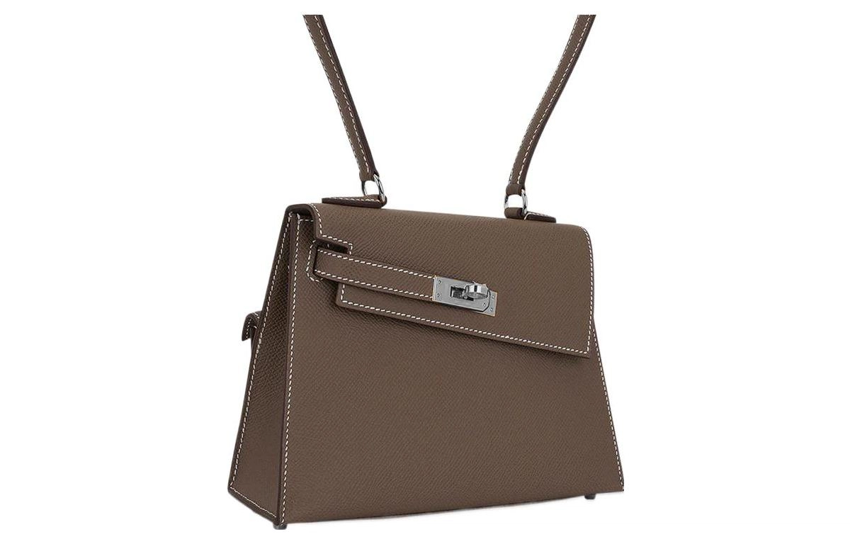 HERMES Kelly 20 disorder Epsom 18 Etoupe