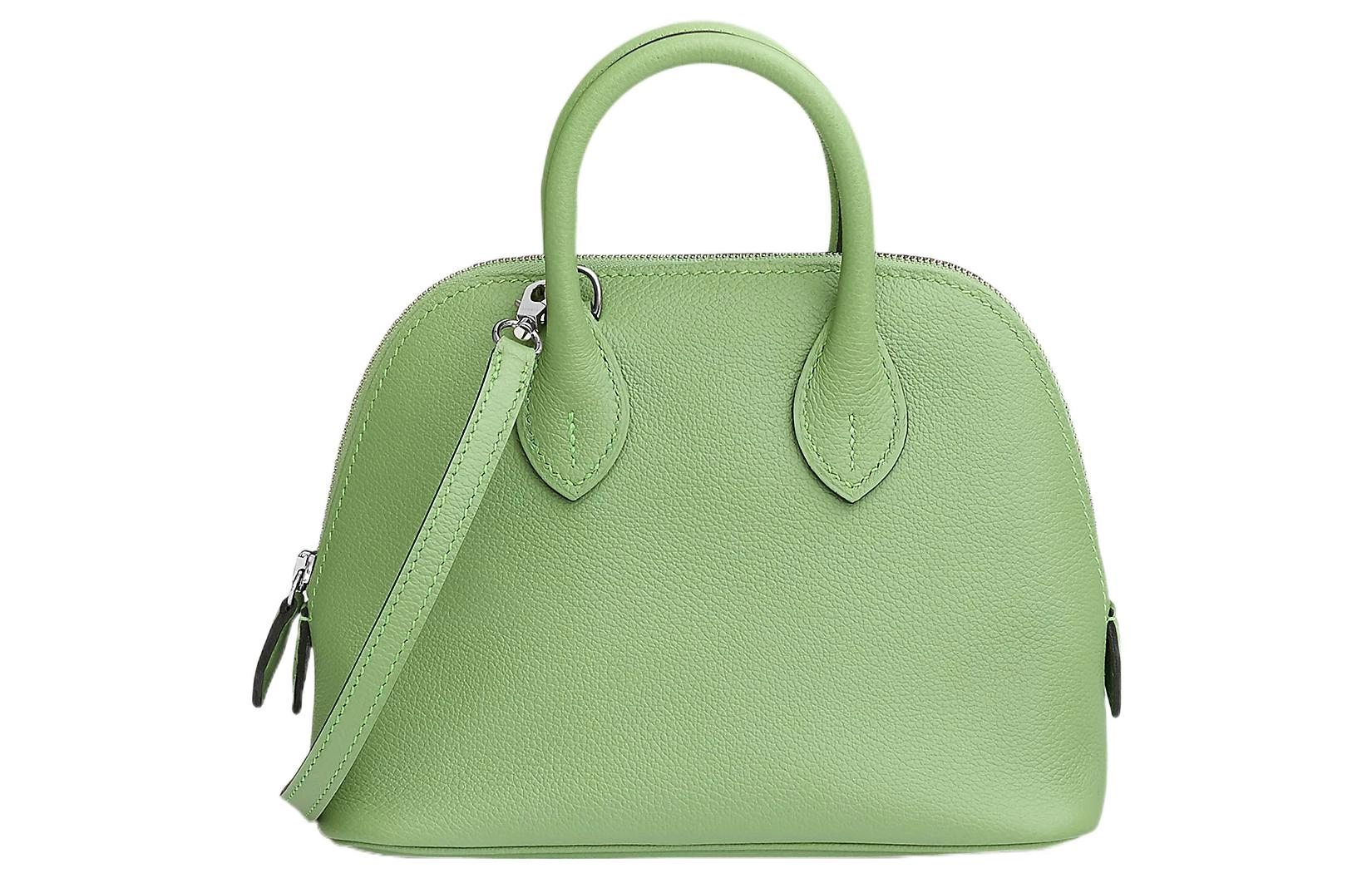 HERMES Bolide Evercolor 3IVert Criquet