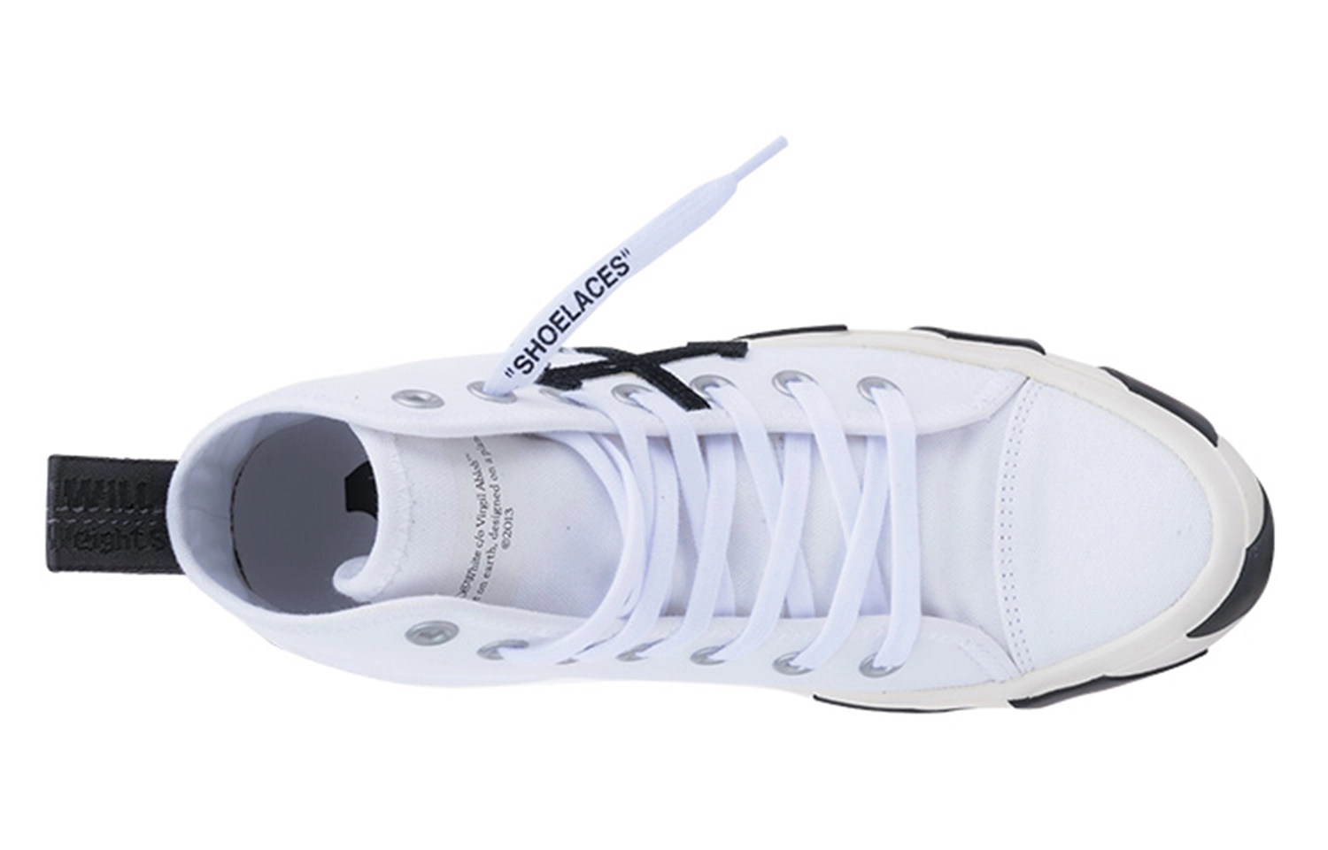 OFF-WHITE Vulcanized mid Top