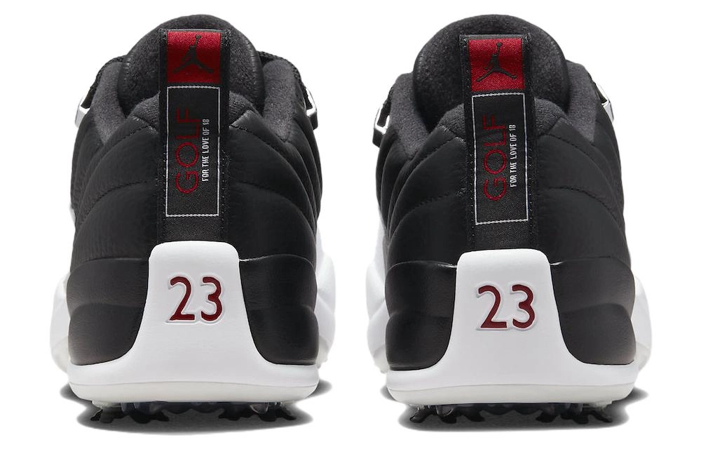 Jordan Air Jordan 12 Low Golf Black and White