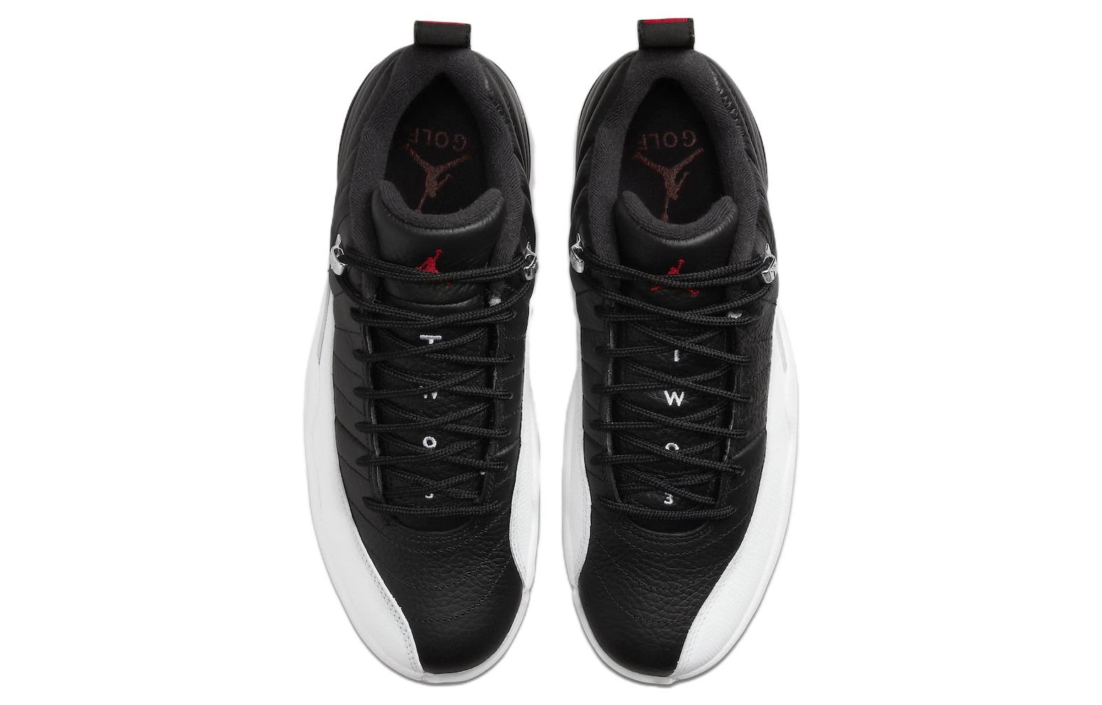 Jordan Air Jordan 12 Low Golf Black and White