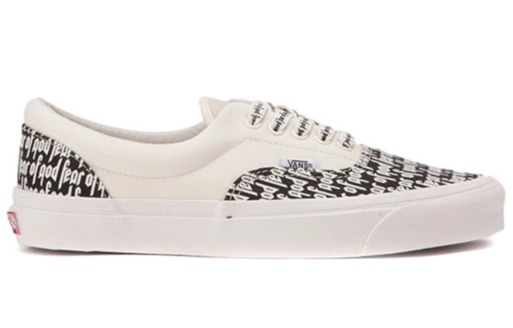 Fear of God x Vans Era 95 dx white black fog