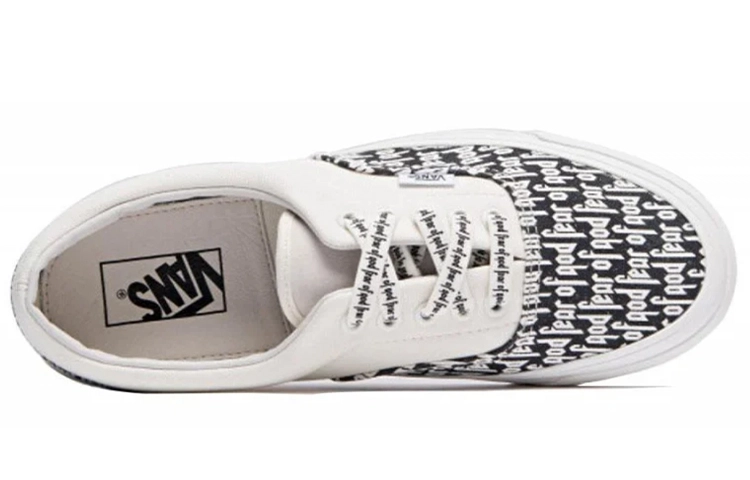 Fear of God x Vans Era 95 dx white black fog