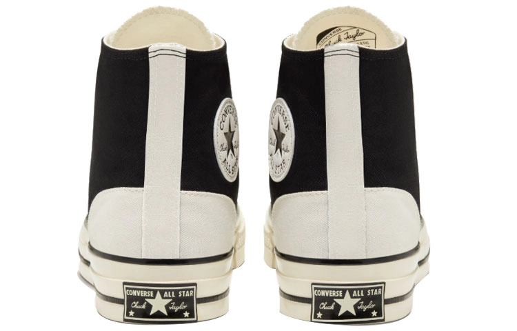 Converse 1970s Psychedelic Hoops Chuck "Black White"