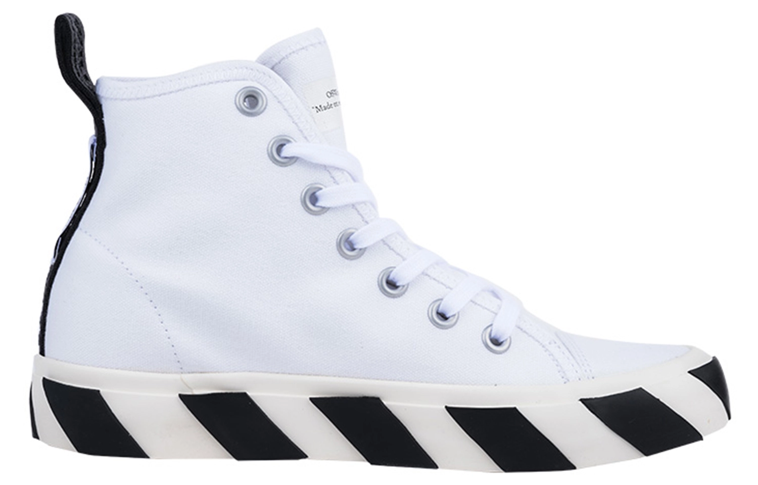 OFF-WHITE Vulcanized mid Top