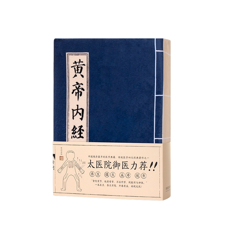 宫廷宝贝 故宫文创 黄帝内经沙发睡觉抱枕 玩偶 毛绒公仔
