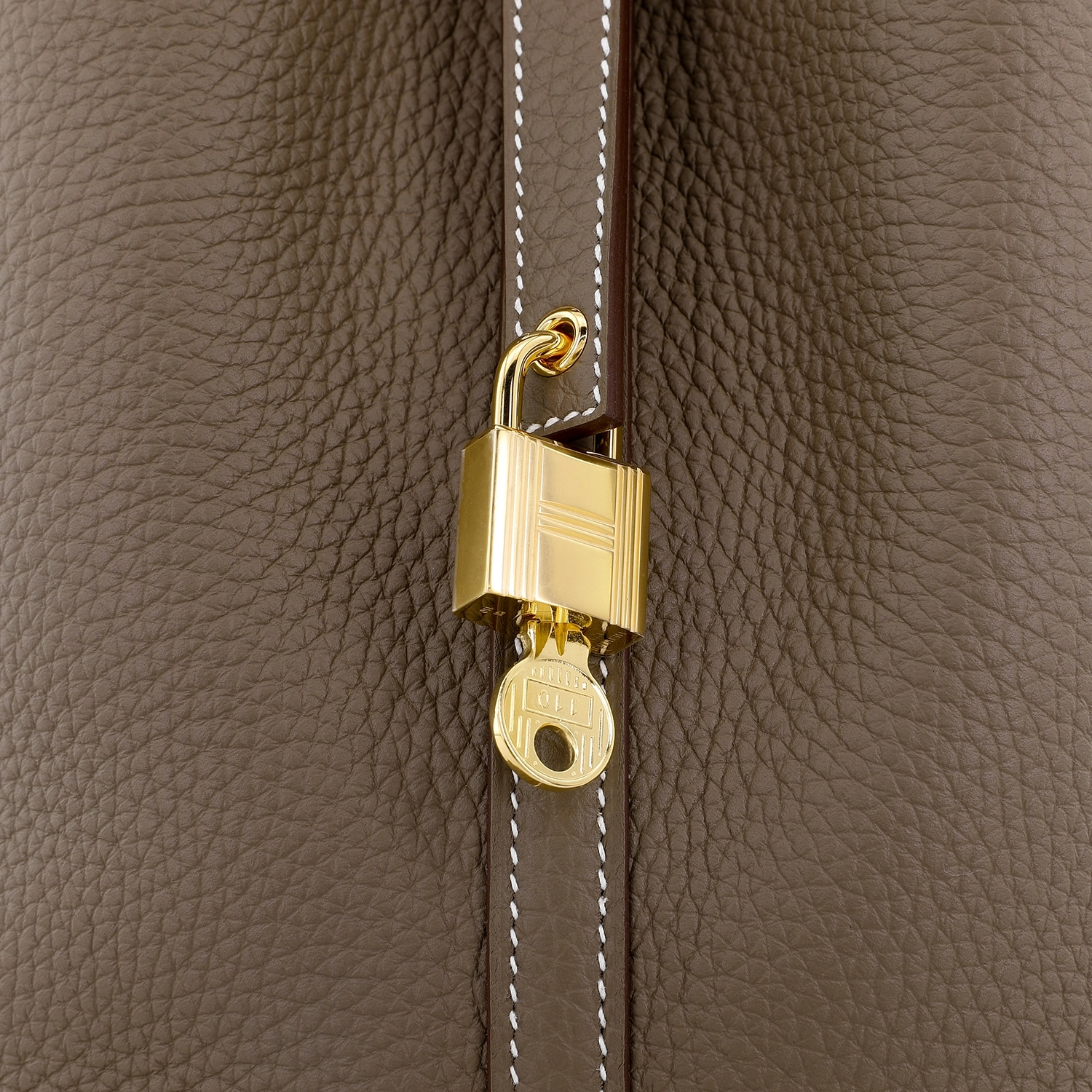 HERMES Picotin Lock 22 Clemence 18 Etoupe