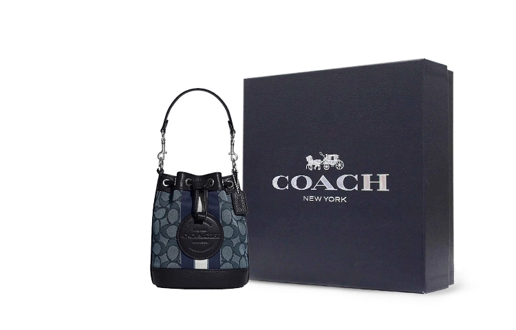 COACH Dempsey 14 Logo chambray