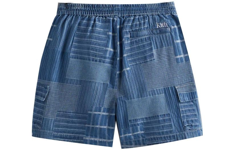 KITH SS23 Japanese Indigo Jacquard Wolcott Short