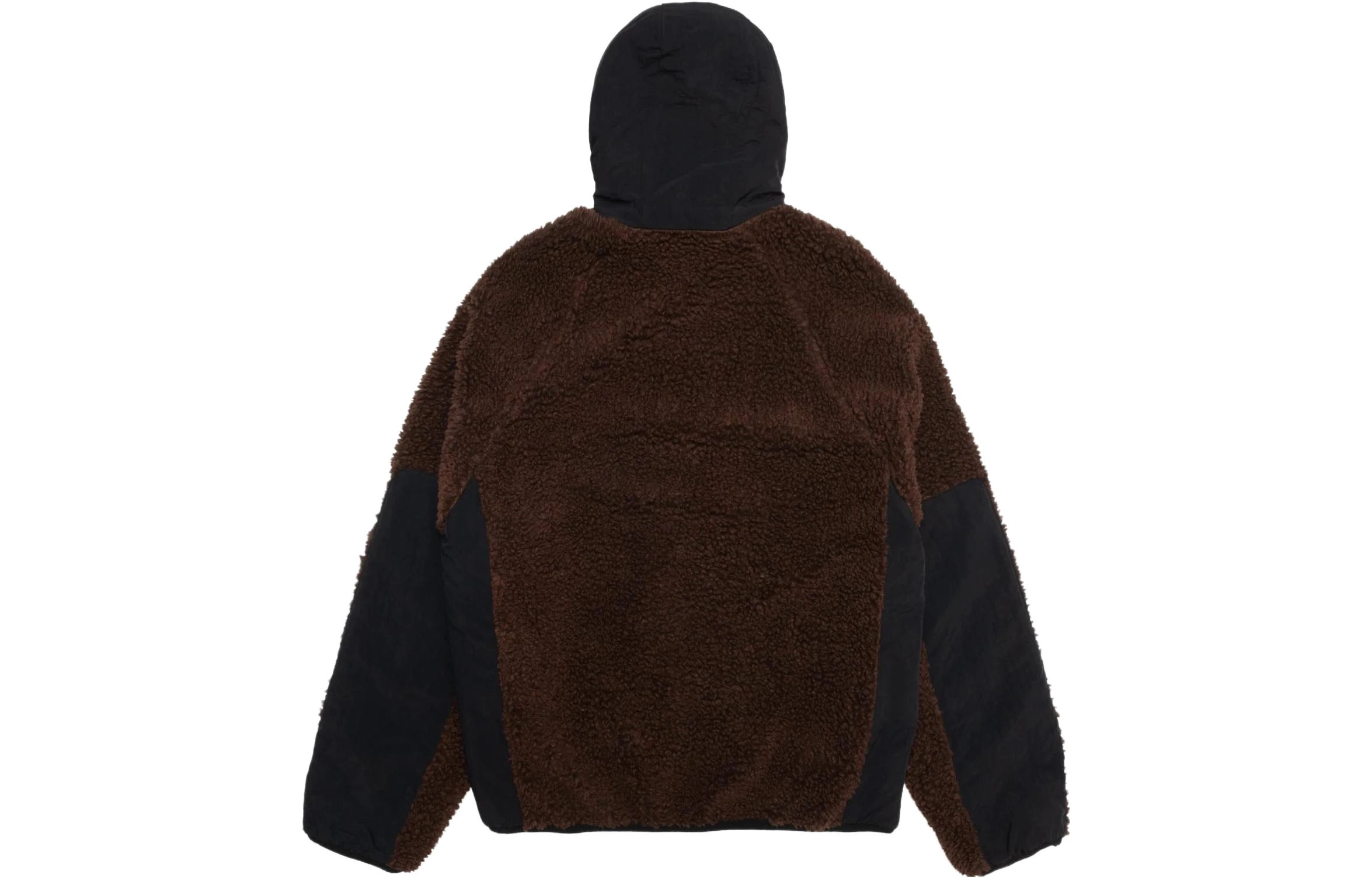 Stussy FW23 SHERPA PANELED HOODED JACKET